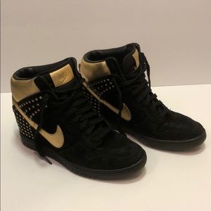 Nike Dunk Sky-hi studded wedge